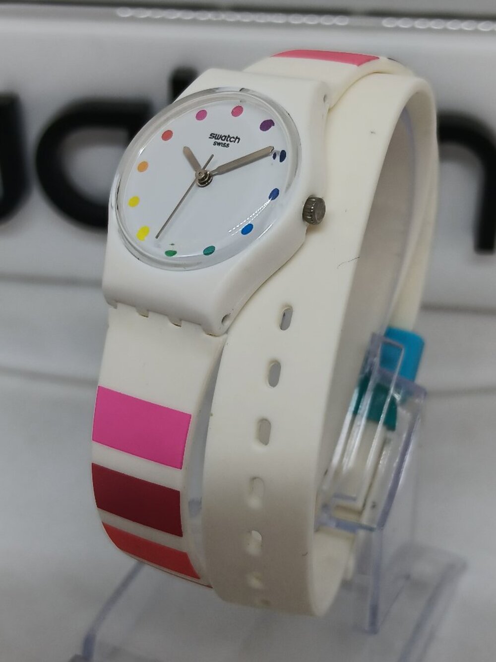 Swatch LW149MW "Colorao" Re-issue [2015] Women's 25mm Swiss Watch NEW BATTERY
